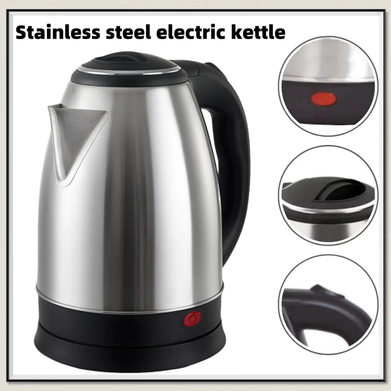 ⚡  CHALEIRA ELÉTRICA 2L Inox – Portátil e Inteligente ⚡