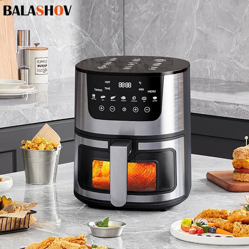 ⚡ AIR FRYER SMART 7L – MULTIFUNCIONAL COM PAINEL TOUCH | 1400W ⚡