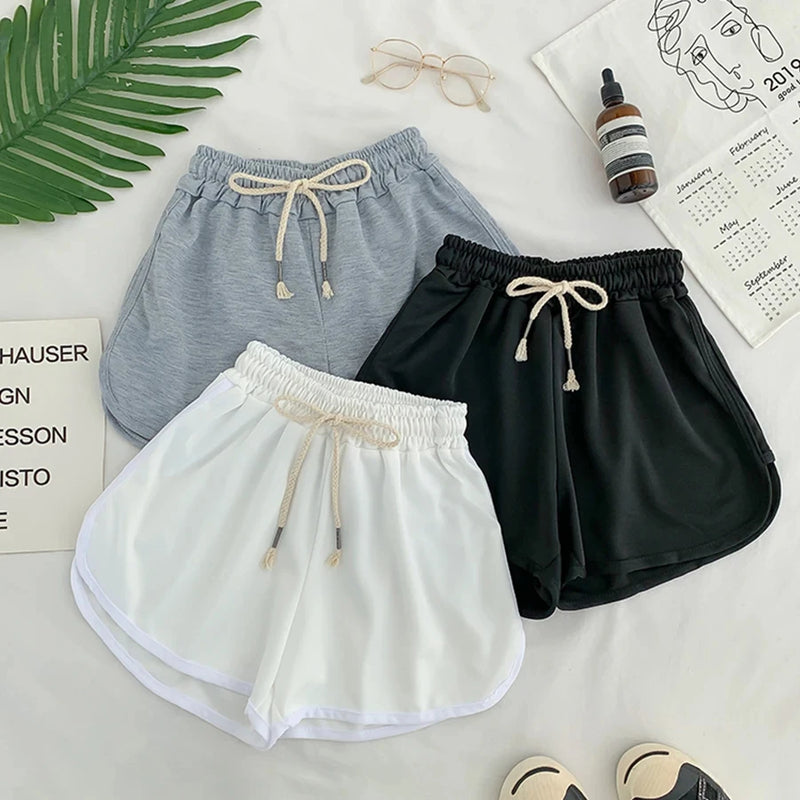 Short Moletom Feminino Elástico