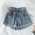 Short Jeans Feminino Elástico + Cintura Alta