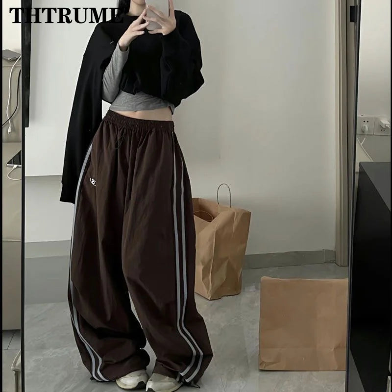 CALÇA CARGO FEMININA Y2K OVERSIZED