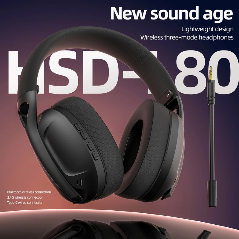 🎧 Headset Gamer 3 em 1 – Bluetooth, Cabo e Wireless | Leve, com Microfone e Ideal para PC, Notebook e Home Office! 🔥💻🎮