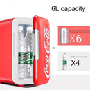⚡ Mini Geladeira Coca-Cola 6L Portátil – 12V/220V ⚡