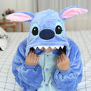 MACACÃO DE INVERNO STITCH COM CAPUZ – PIJAMA ADULTO UNISSEX