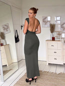 Vestido Longo Sexy e Elegante