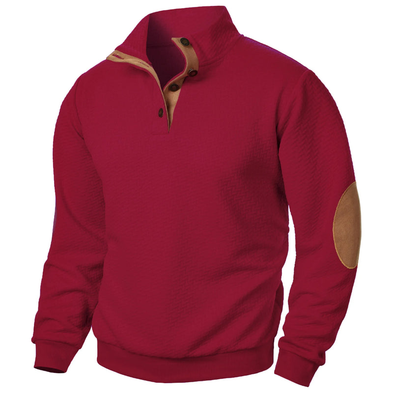Moletinho Masculino Casual Gola Alta Inverno