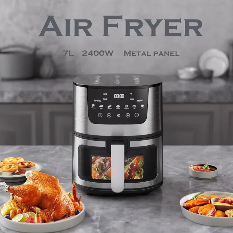 ⚡ AIR FRYER SMART 7L – MULTIFUNCIONAL COM PAINEL TOUCH | 1400W ⚡