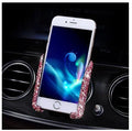 Suporte de Celular para Carro com Cristal Diamante – Estilo e Praticidade no Seu Veículo