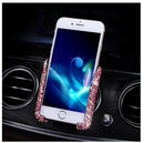 Suporte de Celular para Carro com Cristal Diamante – Estilo e Praticidade no Seu Veículo
