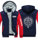 Moletom Masculino com Zíper e Capuz, Inverno e Estilo Podem Andar Juntos - Tecido de Qualidade.