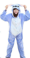 MACACÃO DE INVERNO STITCH COM CAPUZ – PIJAMA ADULTO UNISSEX