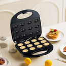 ⚡ Máquina de Waffle de Nozes – 12 Cavidades para Biscoitos Gourmet! ⚡