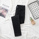 Calça Jeans Cintura Alta Com Muito Elastano