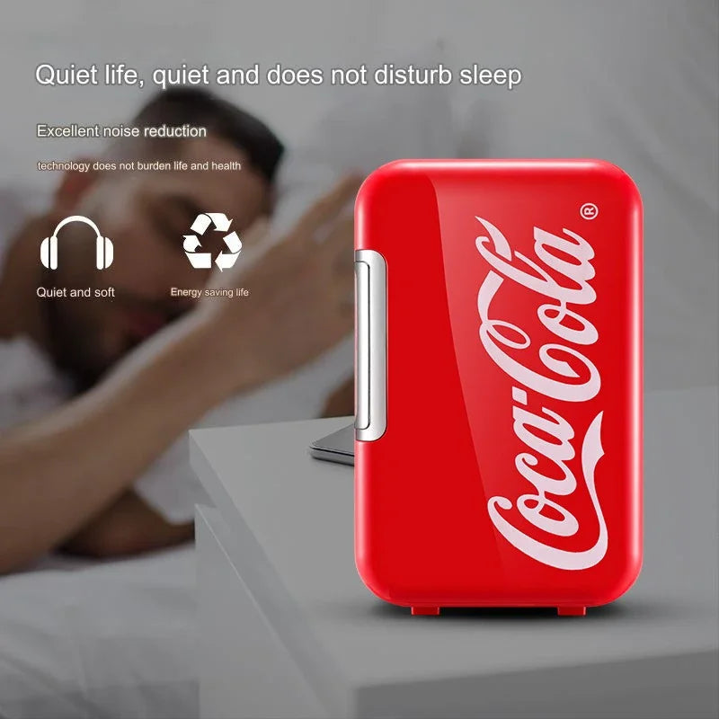⚡ Mini Geladeira Coca-Cola 6L Portátil – 12V/220V ⚡