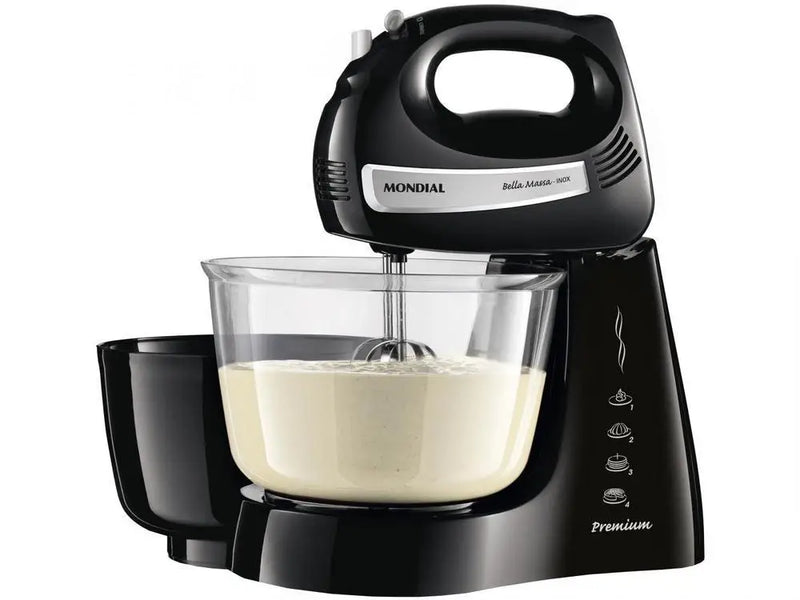 ⚡ Batedeira Bella Massa Mondial B-23 NP 400W - 110V ⚡