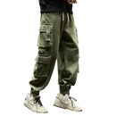 Calça Masculina Cargo Militar Com Punho