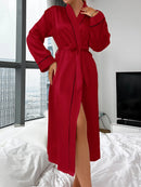 Camisola Longa Feminina para Ficar em Casa - Luxo Premium - Delicada Com Uma Pitada Sensual Misteriosa