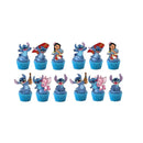 DECORAÇÃO DE FESTA LILO & STITCH - TOPO DE BOLO E CUPCAKE