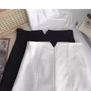 Short Alfaiataria Feminino Liso