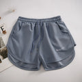 Short Moletom Feminino Cintura Alta