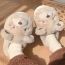 PANTUFA FEMININA DE INVERNO URSO FOFO – CONFORTO E AQUECIMENTO PARA SEUS PÉS!