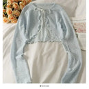 BLUSA FEMININA CROPPED COM LAÇO – ELEGÂNCIA E DELICADEZA COREANA!