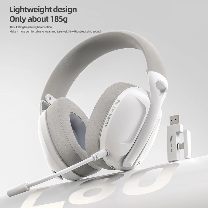 🎧 Headset Gamer 3 em 1 – Bluetooth, Cabo e Wireless | Leve, com Microfone e Ideal para PC, Notebook e Home Office! 🔥💻🎮