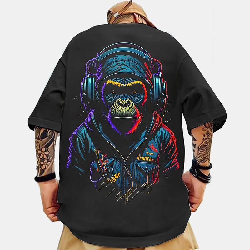 Camiseta Masculina Estampa Oversized