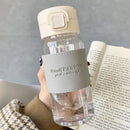 GARRAFA VIDRO VINTAGE E CRIATIVA - 500ML