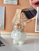 COPO DE VIDRO FORMATO URSO – FOFA E DIVERTIDA