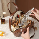 MOCHILA E BOLSA COSMÉTICA SHELL – GRANDE CAPACIDADE E PORTÁTIL