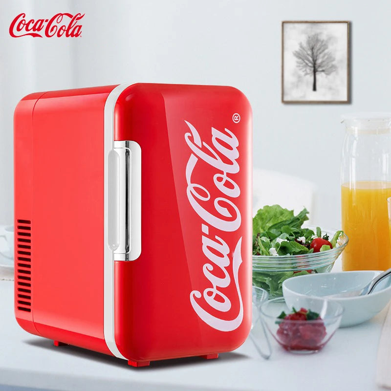 ⚡ Mini Geladeira Coca-Cola 6L Portátil – 12V/220V ⚡