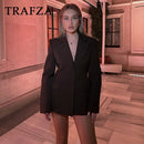 🛍️ TRAFZA Blazer Conjunto Feminino Office Lady 2025 🛍️