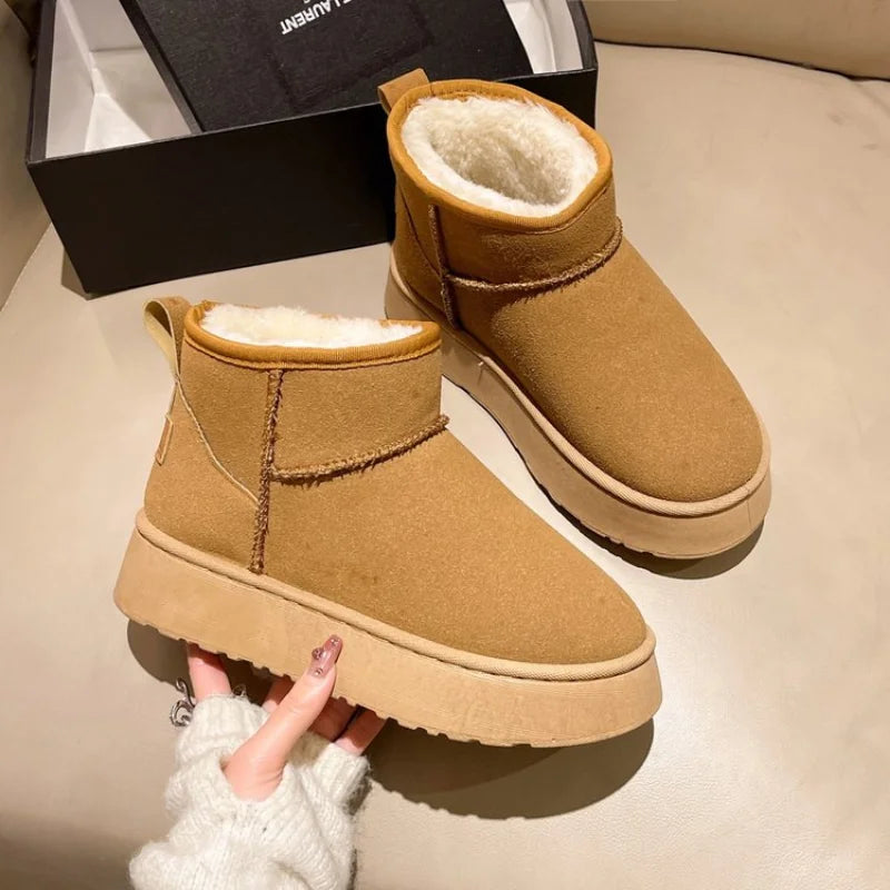 🛍️ Botas Chelsea Femininas Forradas – Inverno 🛍️